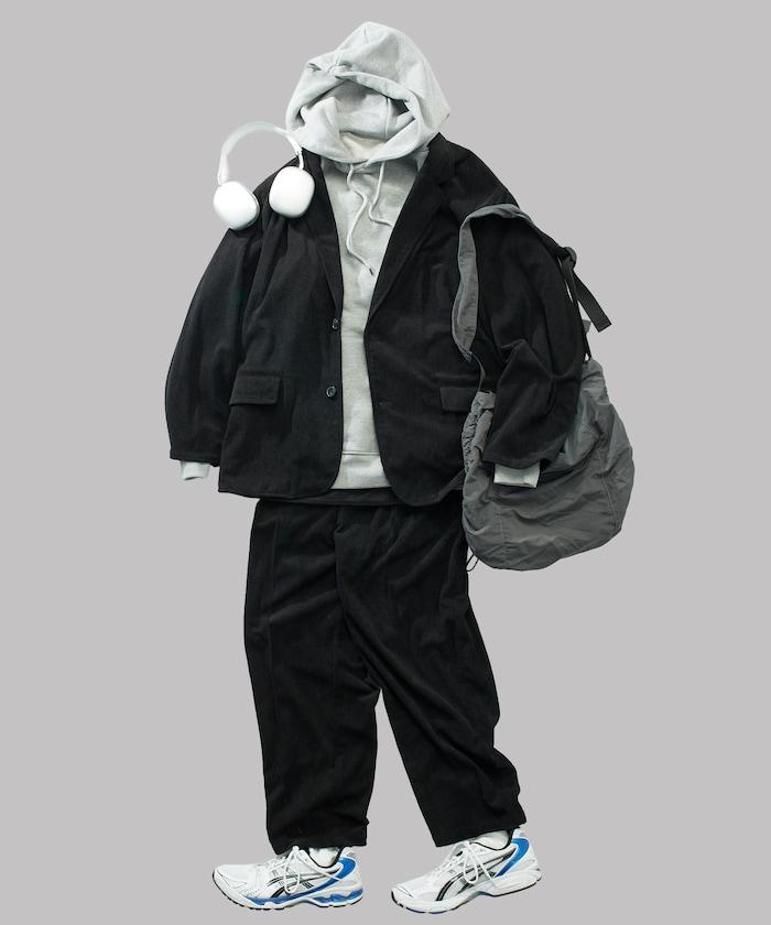 Relax Fit 寬鬆燈芯絨西裝夾克套裝