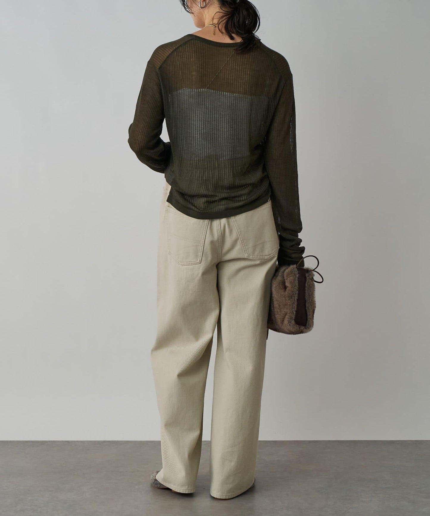 【時尚設計】拼接牛仔衛衣