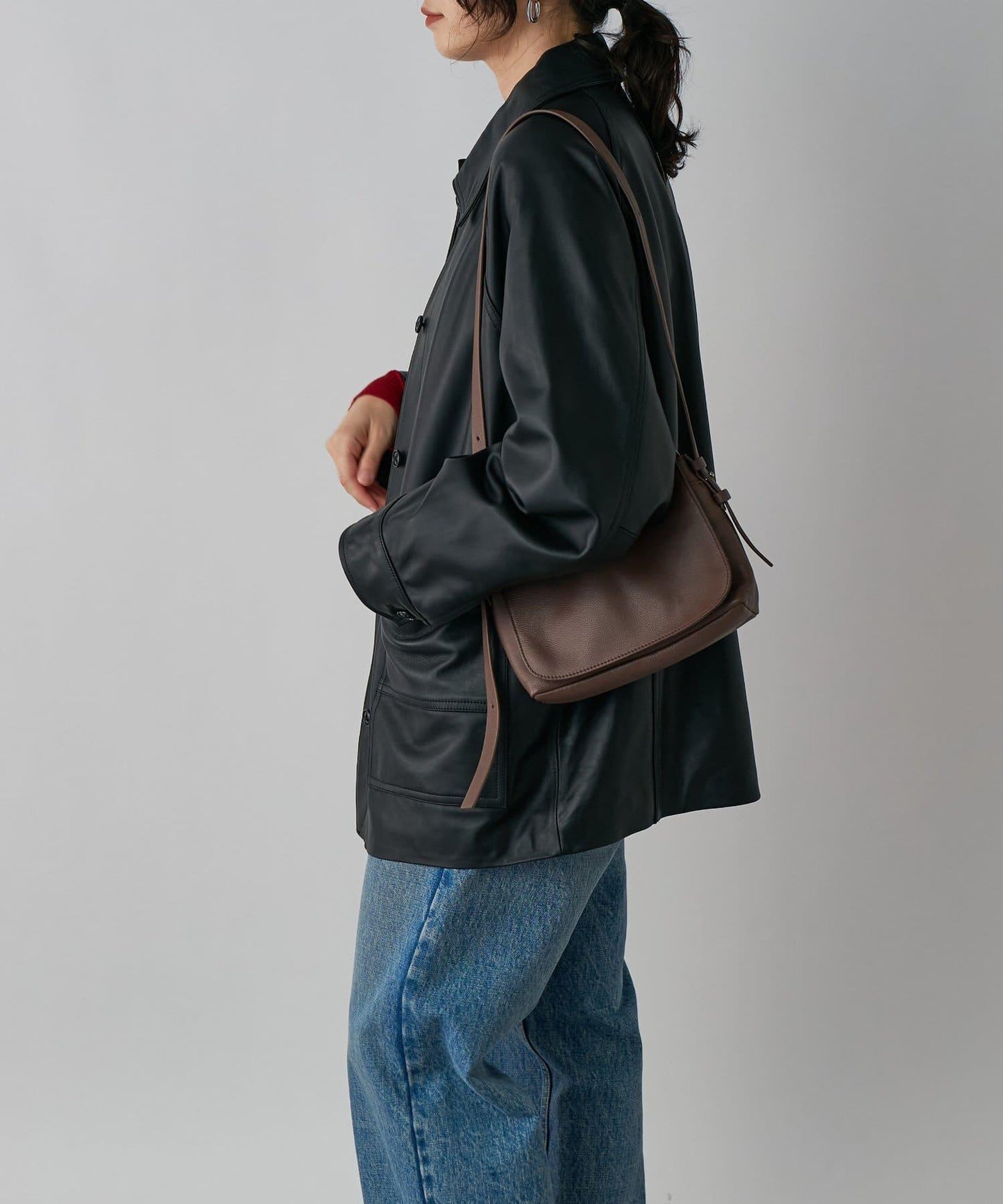 【MONN.:.(モン)】皮革夾克