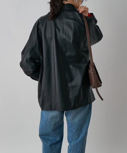 【MONN.:.(モン)】皮革夾克