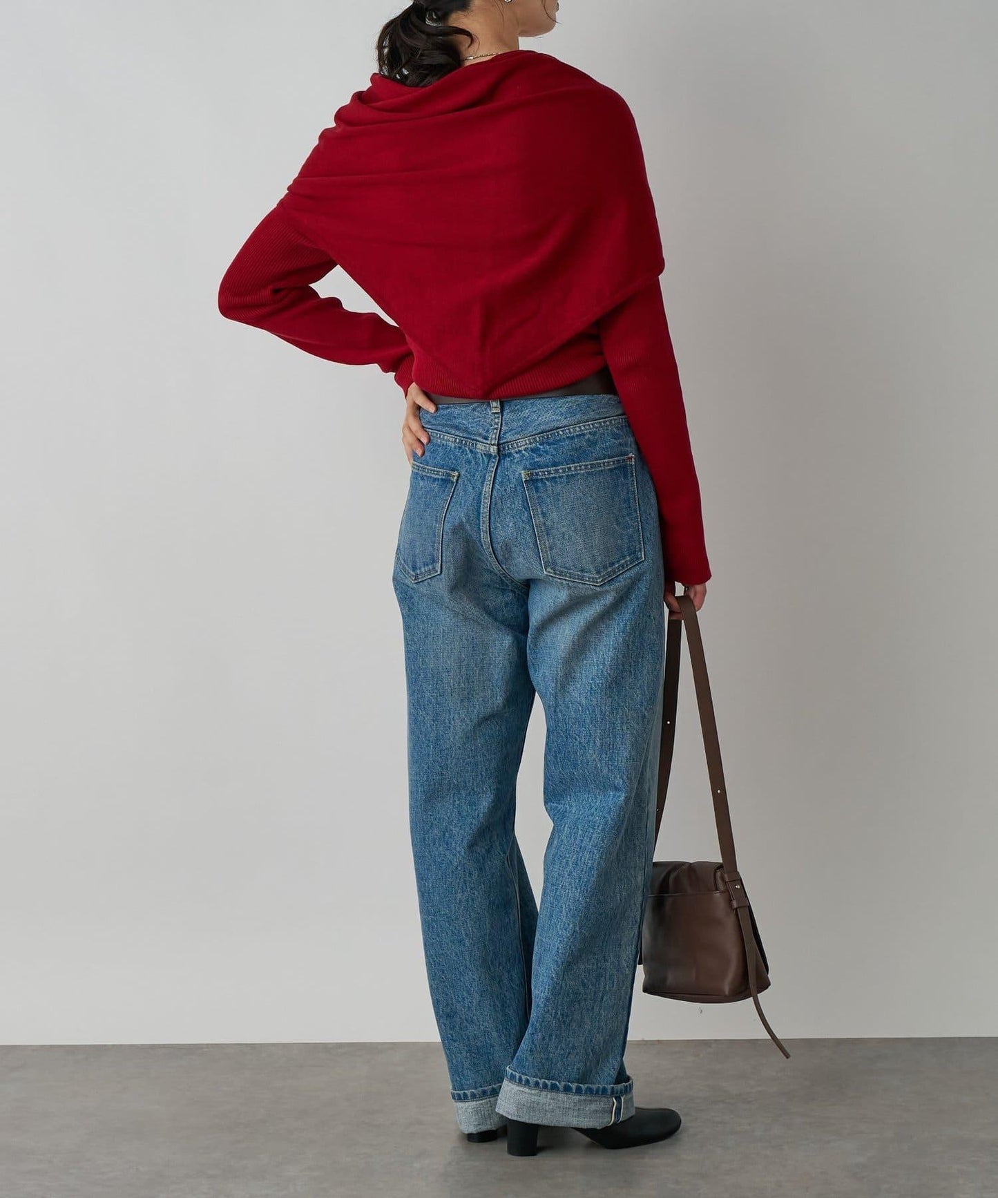 【MONN.:.(モン)】岡山直筒牛仔褲