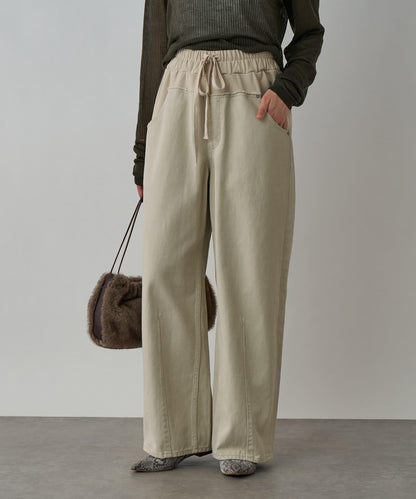 【時尚設計】拼接牛仔衛衣