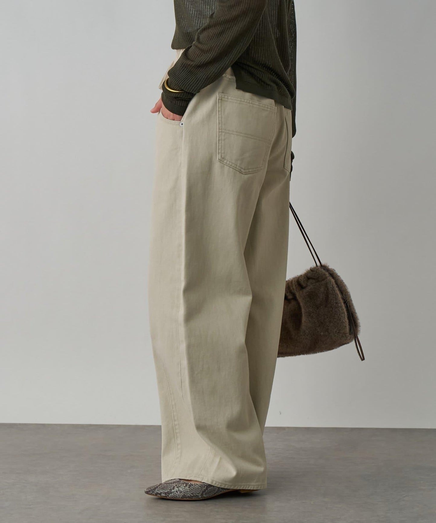 【時尚設計】拼接牛仔衛衣