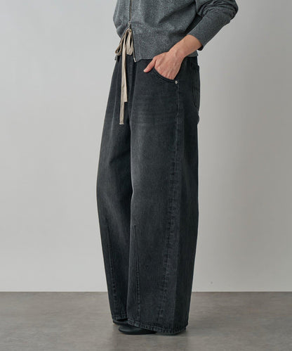 【時尚設計】拼接牛仔衛衣