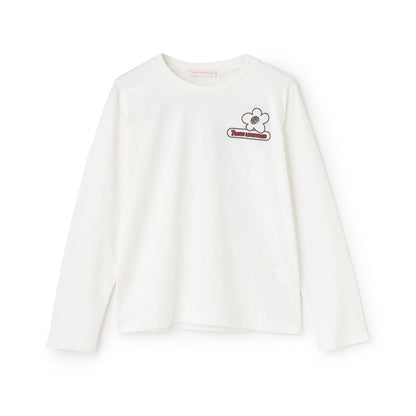 【7days】花卉標誌長袖T恤