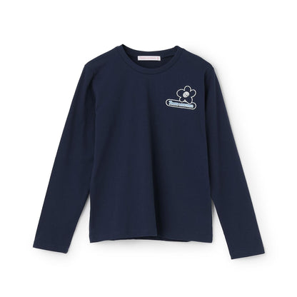 【7days】花卉標誌長袖T恤