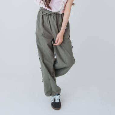 【Cuugal8月號掲載】迷你蝴蝶結工裝褲