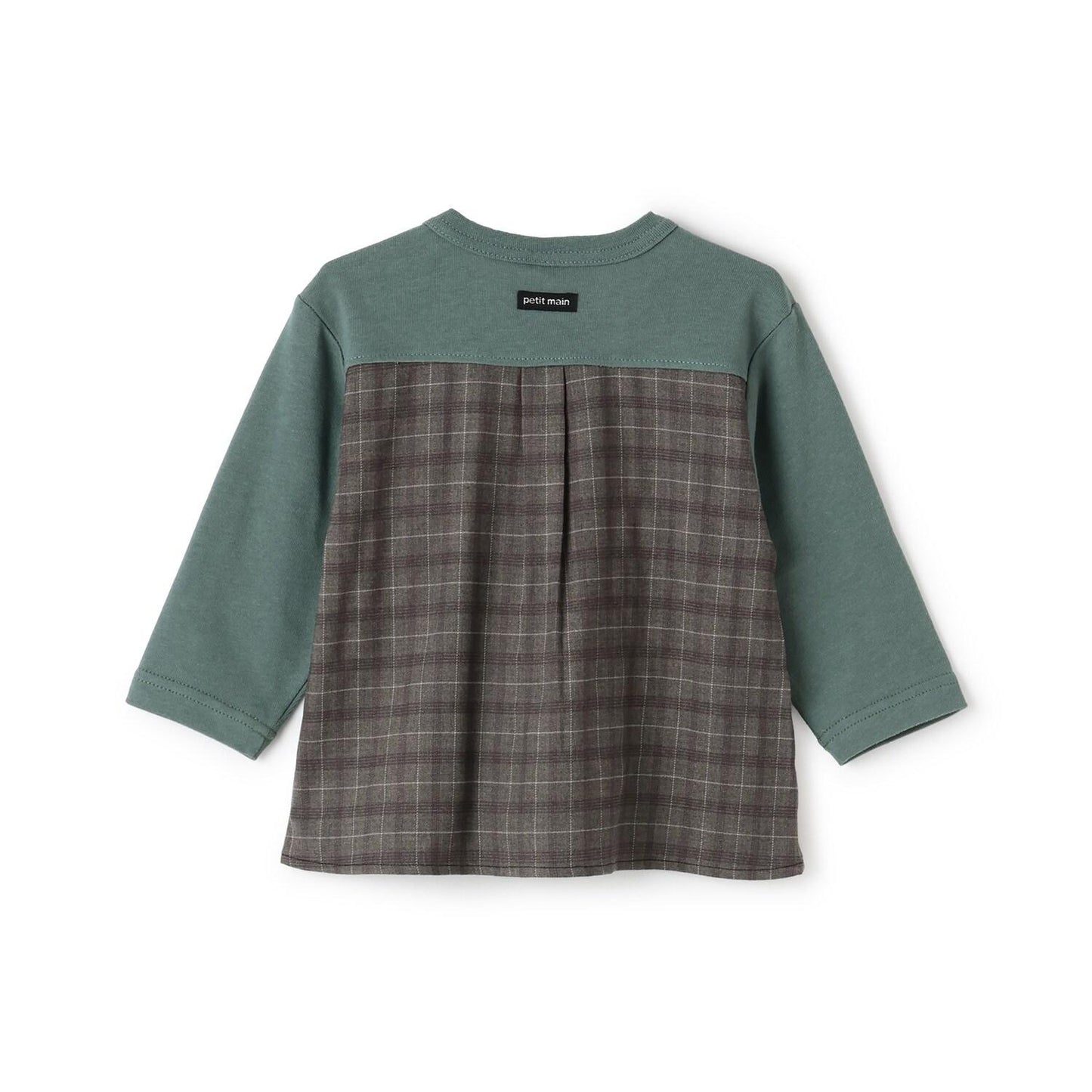 工程車輛刺繡長袖T恤