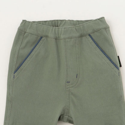 恐龍與火山長款錐形褲