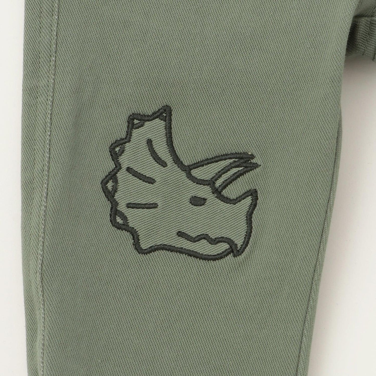 恐龍與火山長款錐形褲