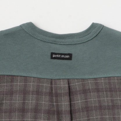 工程車輛刺繡長袖T恤