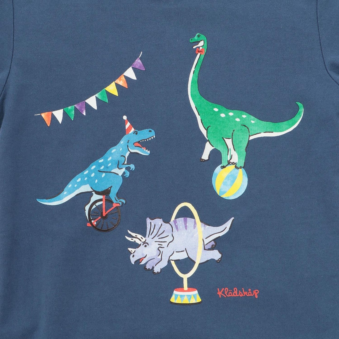 馬戲團恐龍長袖T恤