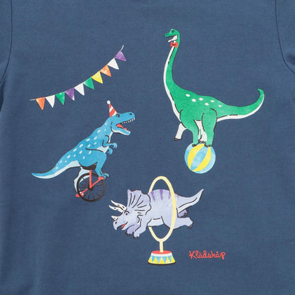 馬戲團恐龍長袖T恤