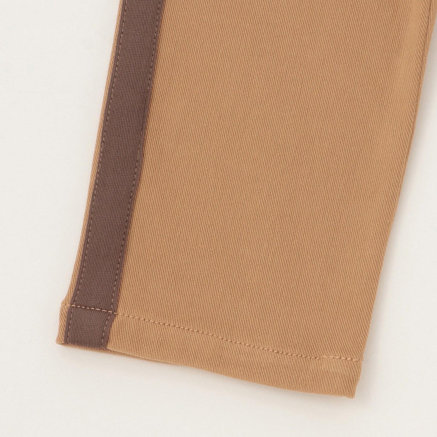 Logo+側邊條紋長款工裝褲