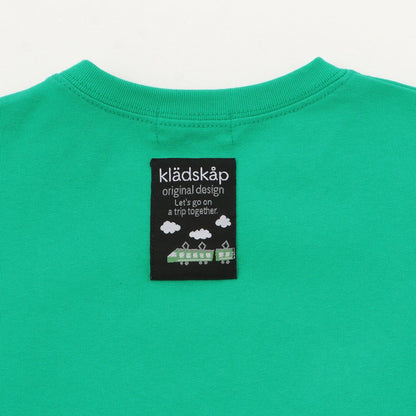 電車貼布繡長袖T恤