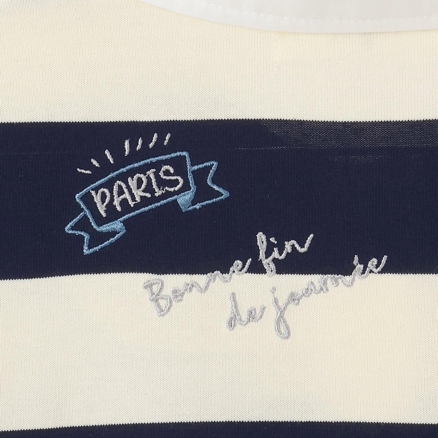 塗鴉刺繡橄欖球衫