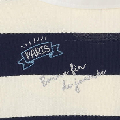 塗鴉刺繡橄欖球衫