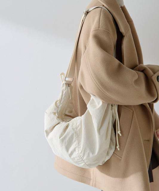 【THE PAUSE】褶皺肩揹包