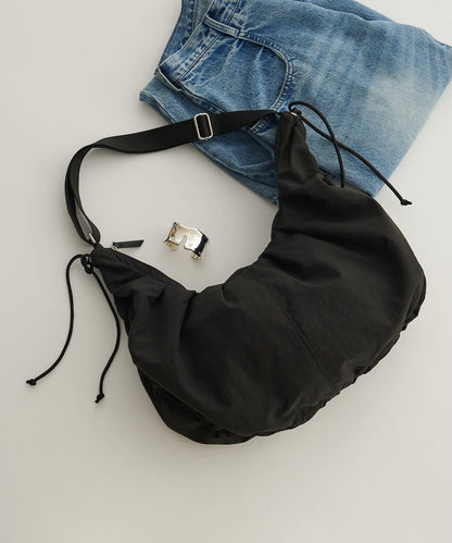 【THE PAUSE】褶皺肩揹包