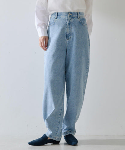 【THE PAUSE】高腰弧形牛仔褲