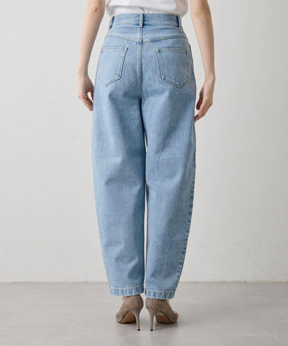 【THE PAUSE】高腰弧形牛仔褲