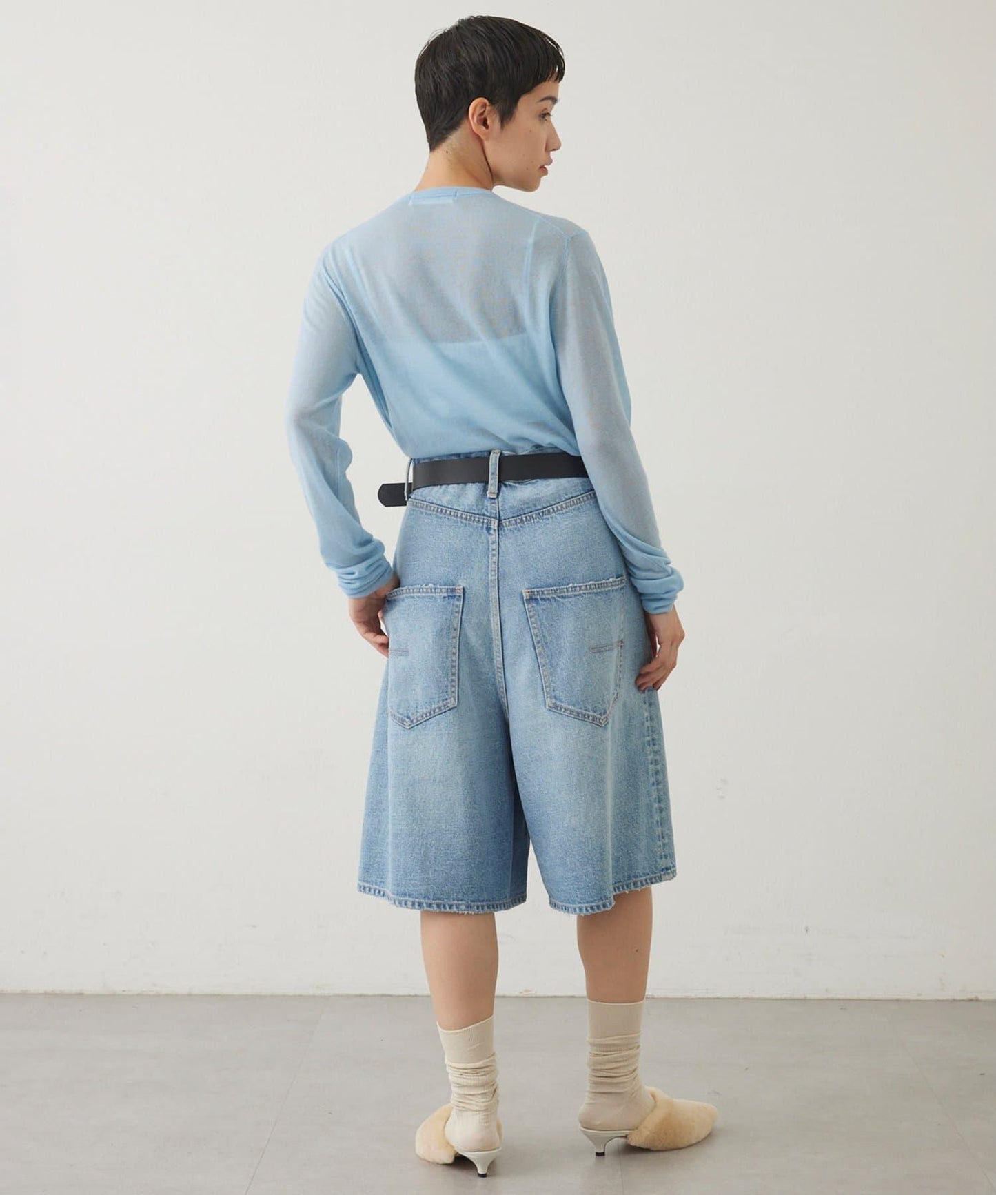 【THE PAUSE】高密度針織套頭衫