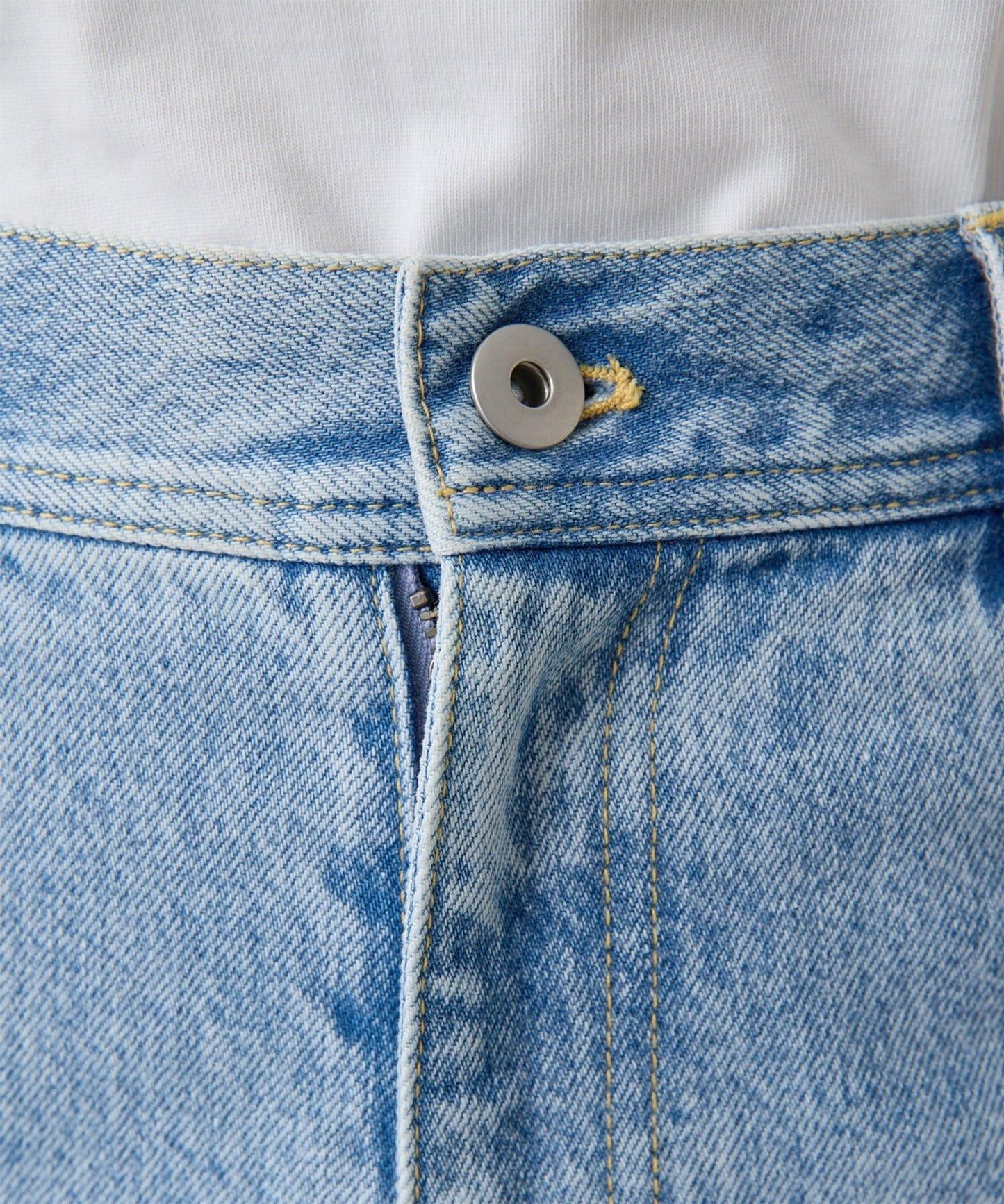 【THE PAUSE】高腰弧形牛仔褲