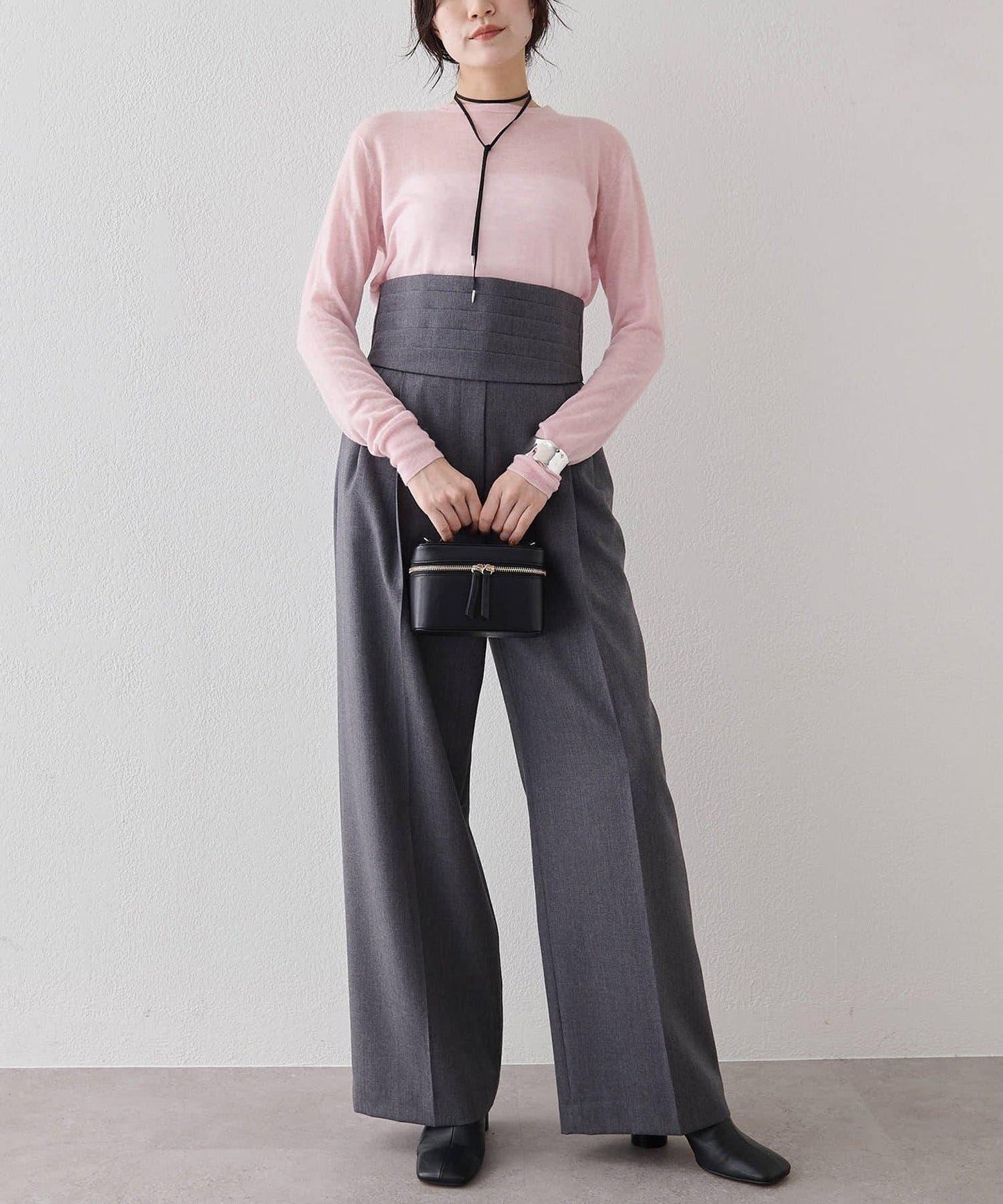 【THE PAUSE】高密度針織套頭衫