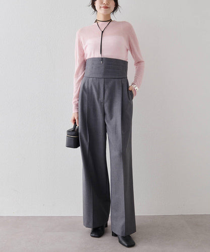 【THE PAUSE】高密度針織套頭衫