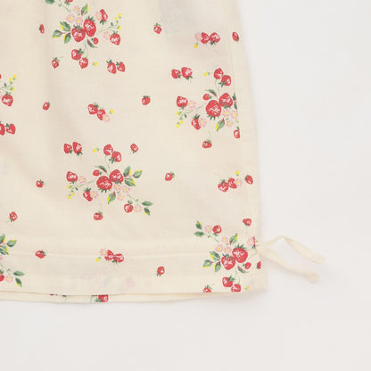 野草莓斜紋布2WAY連衣裙