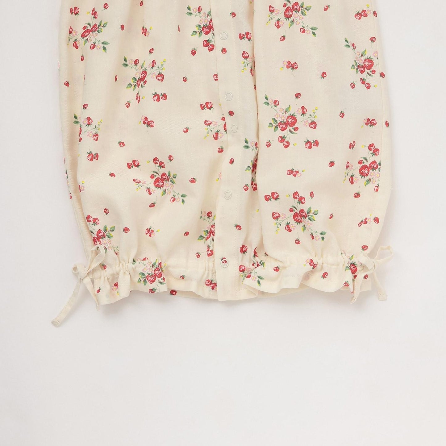 野草莓斜紋布2WAY連衣裙