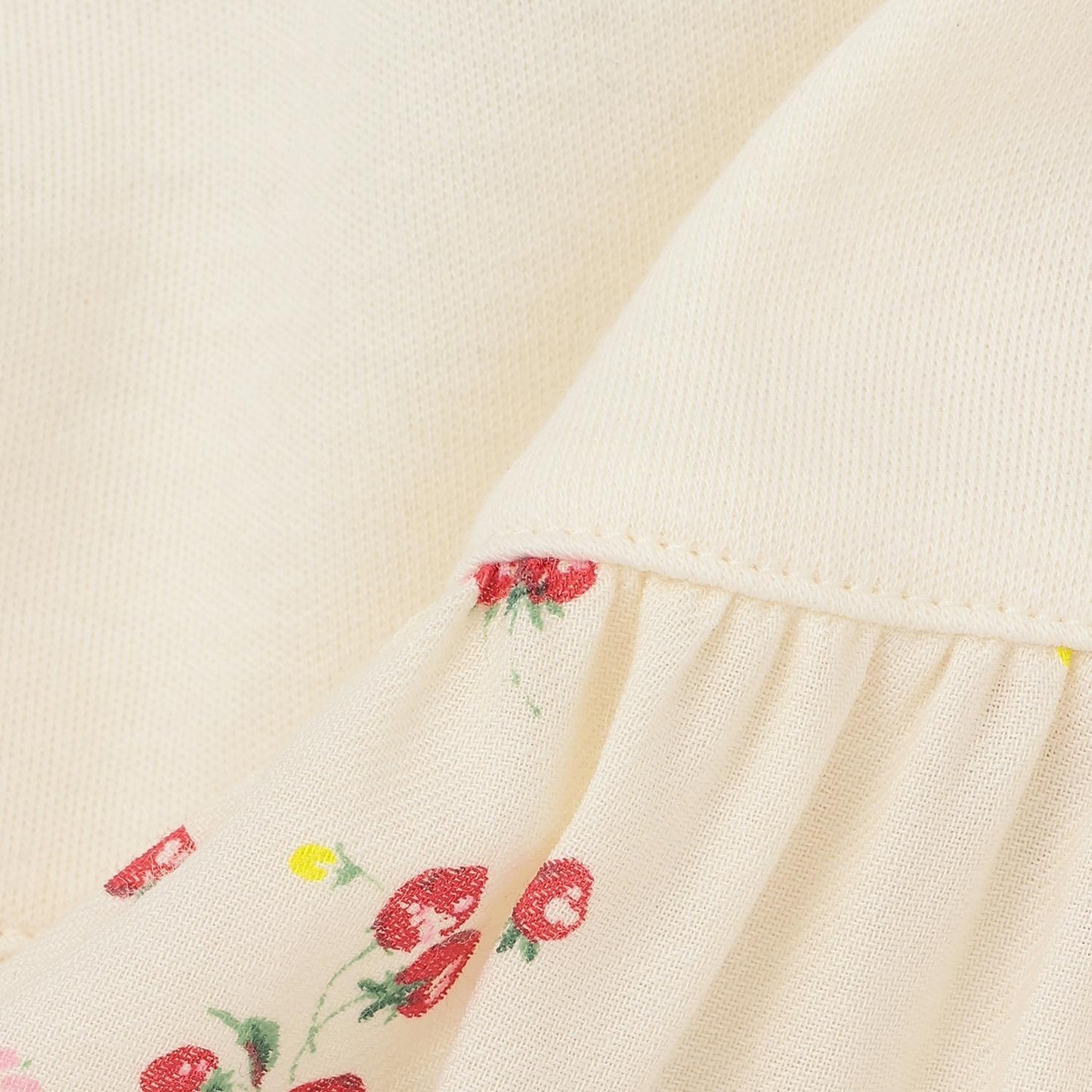 野草莓斜紋布2WAY連衣裙