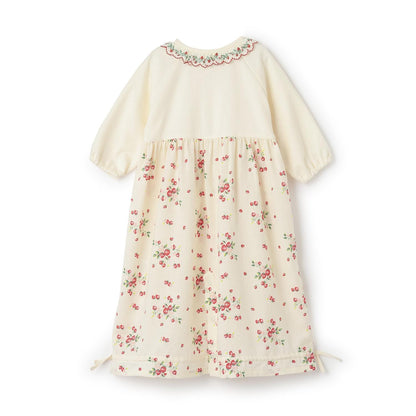 野草莓斜紋布2WAY連衣裙