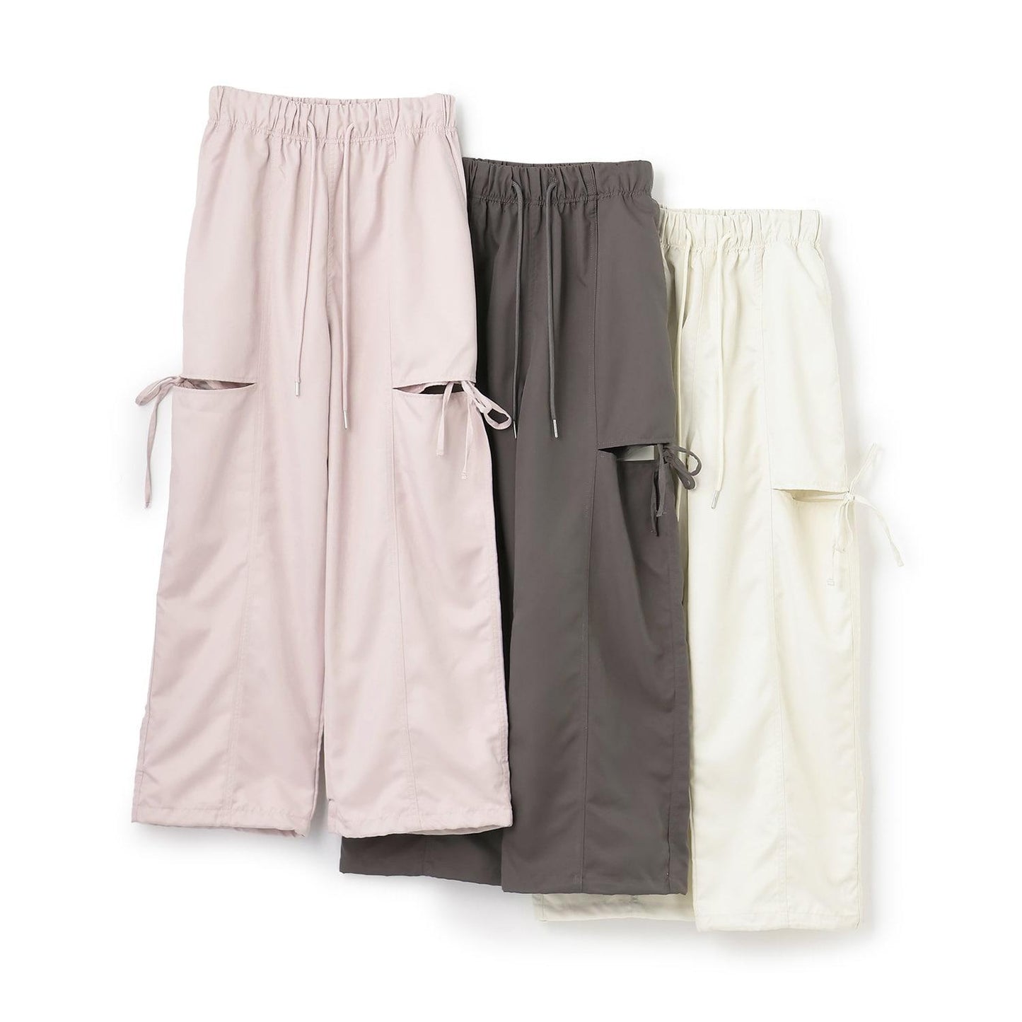 【LTXC】【吸水速幹】開衩蝴蝶結褲