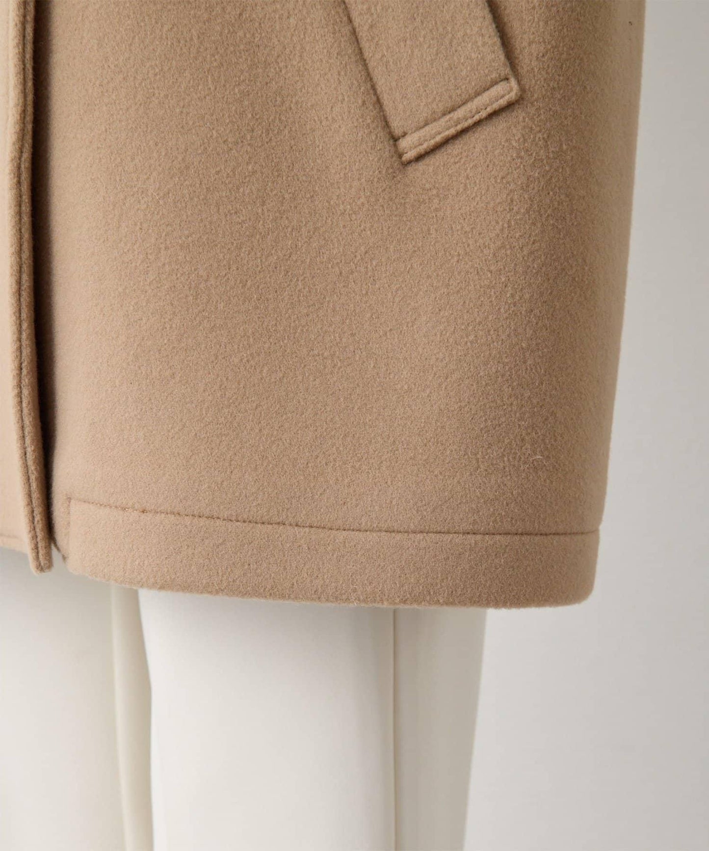 【THE PAUSE】中長款P型大衣