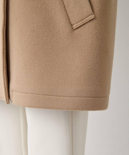 【THE PAUSE】中長款P型大衣