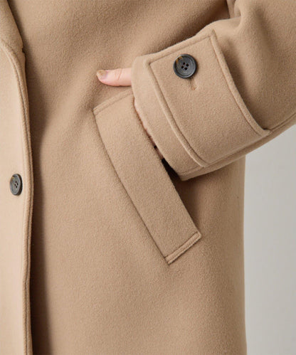 【THE PAUSE】中長款P型大衣