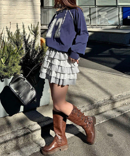 項圈套裝編號拼色袖衛衣