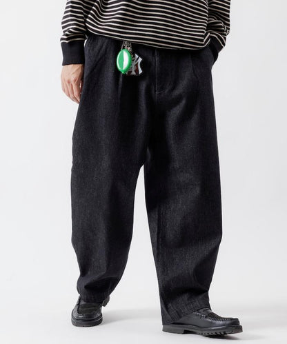 寬鬆錐形牛仔休閒長褲