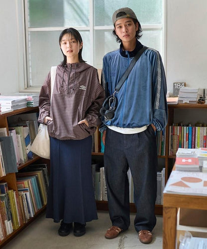 寬鬆錐形牛仔休閒長褲