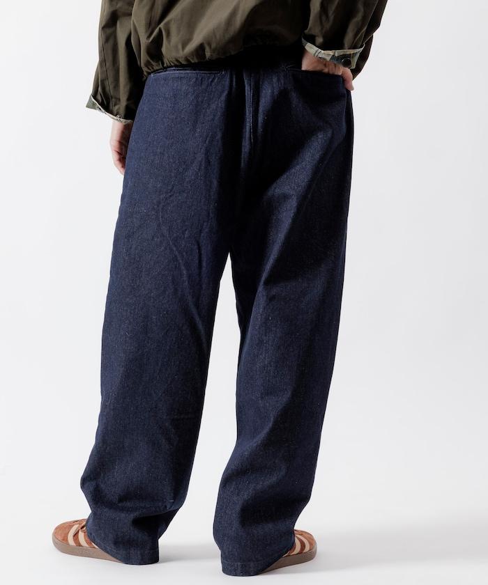 寬鬆錐形牛仔休閒長褲