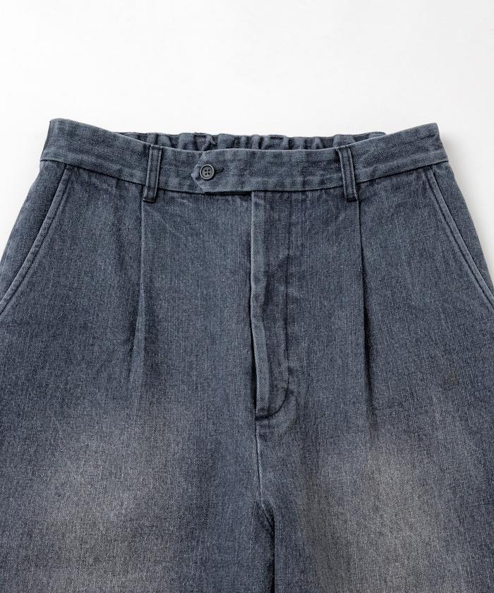 寬鬆錐形牛仔休閒長褲