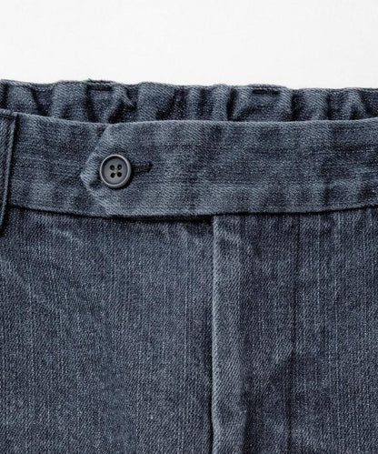 寬鬆錐形牛仔休閒長褲