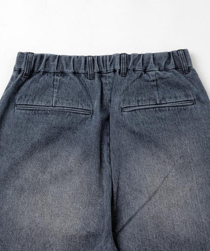 寬鬆錐形牛仔休閒長褲