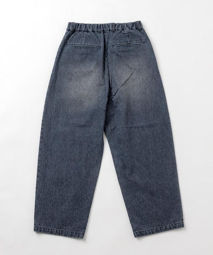 寬鬆錐形牛仔休閒長褲