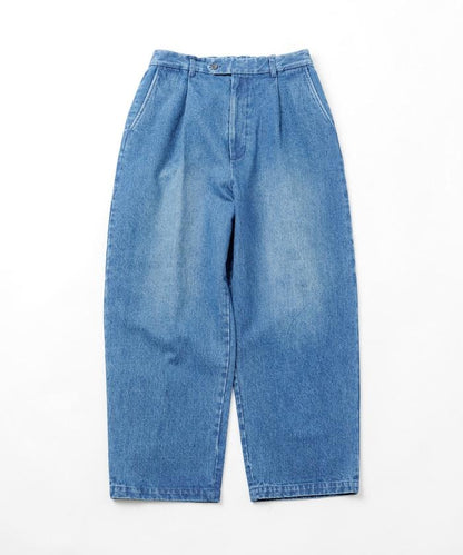 寬鬆錐形牛仔休閒長褲