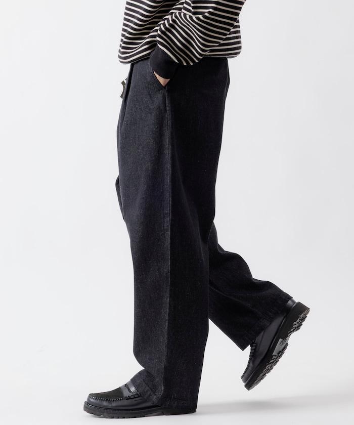 寬鬆錐形牛仔休閒長褲