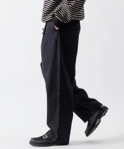 寬鬆錐形牛仔休閒長褲