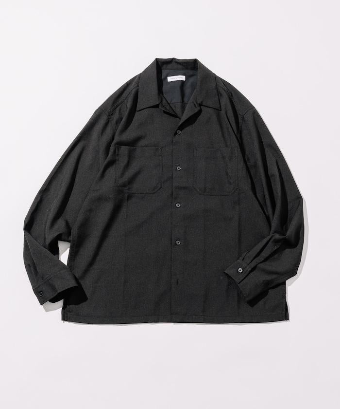 寬鬆版長袖工裝襯衫夾克