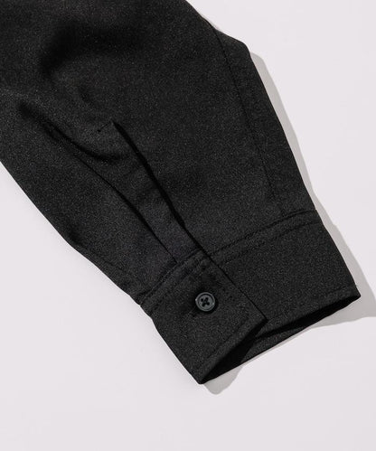 寬鬆版長袖工裝襯衫夾克